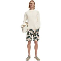 Floral - Man Trousers & Shorts Scotch & Soda Herren Shorts STUART weiss