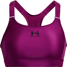 Morado Sujetadores Under Armour Heatgear High Sujetador Mujer - Lila