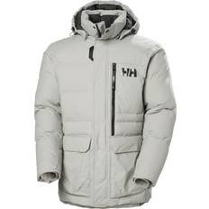 Helly Hansen Men's Tromsoe Hooded Winter Jacket Grey Terrazzo Grey