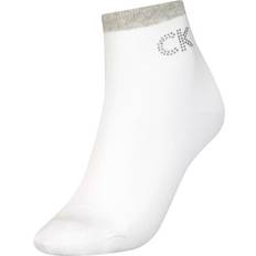 Calvin Klein Femme Chaussettes Calvin Klein Chaussettes Hautes Femme 701218782 - Blanc