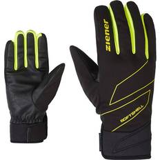 Jaune Gants et Moufles Ziener Gants Ilion AS - Jaune