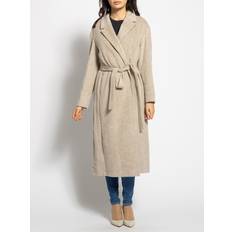 Calvin Klein Mäntel Calvin Klein Wollmantel Wrap K20K204951 Grau Regular Fit