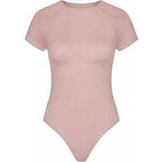 Braun - Damen Bodys Sloggi Ever Infused Body, Rundhalsausschnitt, Kurzarm, für Damen, beige