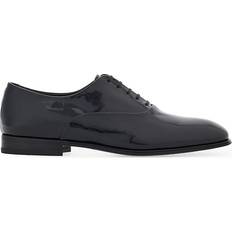 Ferragamo Denzel Patent Leather Oxford Shoes - Men's