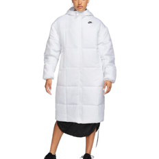 Nike Sportswear Classic Puffer Women's Therma-FIT Loose Hooded Parka - White/Black