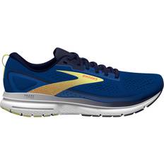 Brooks Men Sneakers Brooks Trace Men's Running Shoes Blue/Peacoat/Yellow