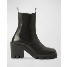 Burberry Chelsea Boots Burberry Lf Stride Leather Chelsea Boots - Black