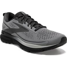 Brooks Men Shoes Brooks Trace Grey/Black/Ebony Men's Shoes Gray