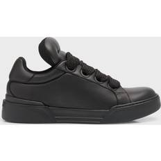 Dolce & Gabbana Läder Sneakers Svart