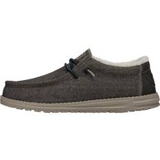 Hey Dude Zapatillas Hey Dude Wally Herringbone Choco - Brown