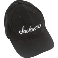 Caps Jackson Logo Flexfit Hat Black Small/Medium