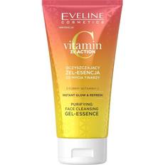 Ácido AHA Limpiadores Faciales Eveline Cosmetics Sensation Cleansing Gel 10% Vitamin C 3in1 150ml