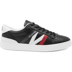 Moncler Herr Skor Moncler Monaco Low Top M - Black/White