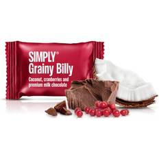 Simply Chocolate Grainy Billy Coconut Cranberry and Milk Chocolate 10g 1pack