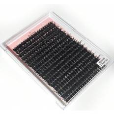 Shein 80D Faux Mink Eyelashes 320 Cluster 0.07mm D Curled 9-16mm Mixed Natural Eyelash Extension 3D Russian Strip Personal Eyelash Makeup Tool