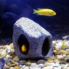 Shein Aquarium Cave Fish Tank Decorations, Add Your Fish Tank Rocks