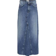 Normal talje Nederdele Object Harlow - Medium Blue Denim