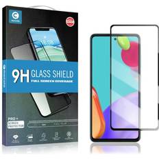 Mocolo Samsung Galaxy A52 4G 5G Skärmskydd Härdat Glas Full Fit Transparent