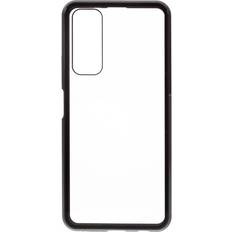 MAULUND Huawei P Smart 2021 Magnetisk Cover m. Glas Forside & Bagside Sort