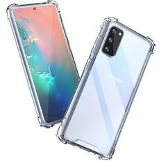 Mobilcover samsung s20 ExpressVaruhuset Samsung S20 Silikonikotelo Shockr Transparent