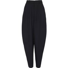 Bukser Balmain tapered trousers women Wool Black