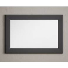Oak Furniture Superstore Charcoal painted 90cm Wall Mirror