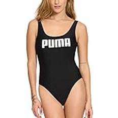 Puma XXL Swimwear Puma Women's Scoop Back One Piece Swimsuit, Black