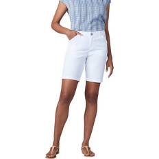 Lee Women Shorts Lee LEE Women's 9" Chino Bermuda Short WHITE