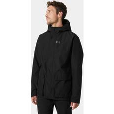 Men - Recycled Materials Rain Clothes Helly Hansen Men's T2 Utility Rain Jacket Black