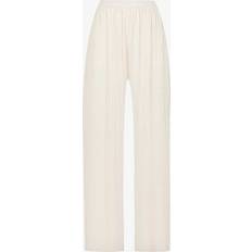 Max Mara Pantalons & Shorts Max Mara Leisure Pantalon Texturé Taille - Blanc