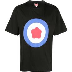 Kenzo T-shirts Kenzo Target cotton Tshirt men Cotton Black
