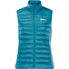 Jack Wolfskin Dam Västar Jack Wolfskin Women's & Go Down Vest, XS, Freshwater Blue