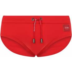 Dolce & Gabbana Red Swimwear Dolce & Gabbana logo swimming briefs men Polyester Red