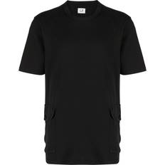 C.P. Company T-shirts C.P. Company side-pocket cotton T-shirt men Cotton Black