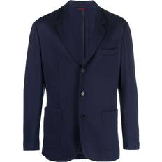 Cashmere - Men Blazers Brunello Cucinelli single-breasted cashmere blazer men Cashmere/Cupro Blue