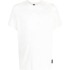 Moose Knuckles Men Clothing Moose Knuckles Augustine logo-print T-shirt men Cotton White