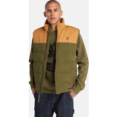 Timberland Uomo Gilet Timberland Welch Mountain Puffer Vest For Men In Green Green