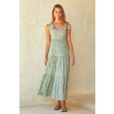 Blåa - Leopard Klänningar Aspiga Tabitha Maxi Dress Leopard Khaki/ Taupe