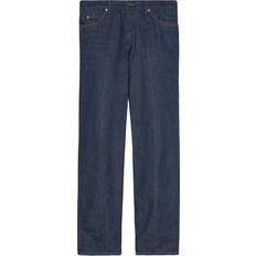 Gucci Jeans Gucci eco-washed organic straight-leg jeans men Cotton Blue