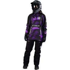 Lilla - Unisex Jakker Jakke Jethwear Flight Anorak Dame - Lilla/Camo