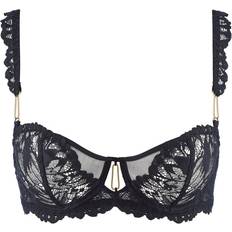 Aubade Ropa Aubade Flowermania Half Cup Bra Colour: Black