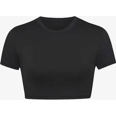 Black - Skiing Tops SKIMS T-Shirt Black Signature