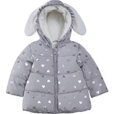 Heart Jackets Children's Clothing Rokka&Rolla Baby Girls Infant Fleece Puffer Jacket -Toddler Warm Winter Coat Sizes 6-24M