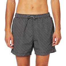 Superdry Studios Swim Shorts - Wavy Line Black