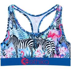 Ethika Bras Ethika Ethika Womens – The Sports Bra -Zebra Paradise Small Multicolor