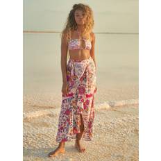 Rose Jupes Maaji Ornamental Vintage Chloe Long Skirt - Rose