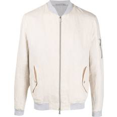 Linen - Unisex Jackets Eleventy linen bomber jacket unisex Linen/Flax/Polyester Neutrals