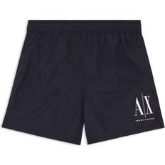 Armani Exchange Swimwear Armani Exchange logo-print swim shorts men Polyester Blue