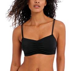 Nylon Bikini Tops Wacoal Freya Womens Jewel Cove Bralette Bikini Top - Black