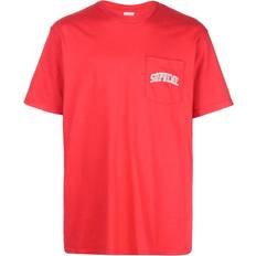 Supreme Man Tops Supreme T-shirt Met Print - Rood